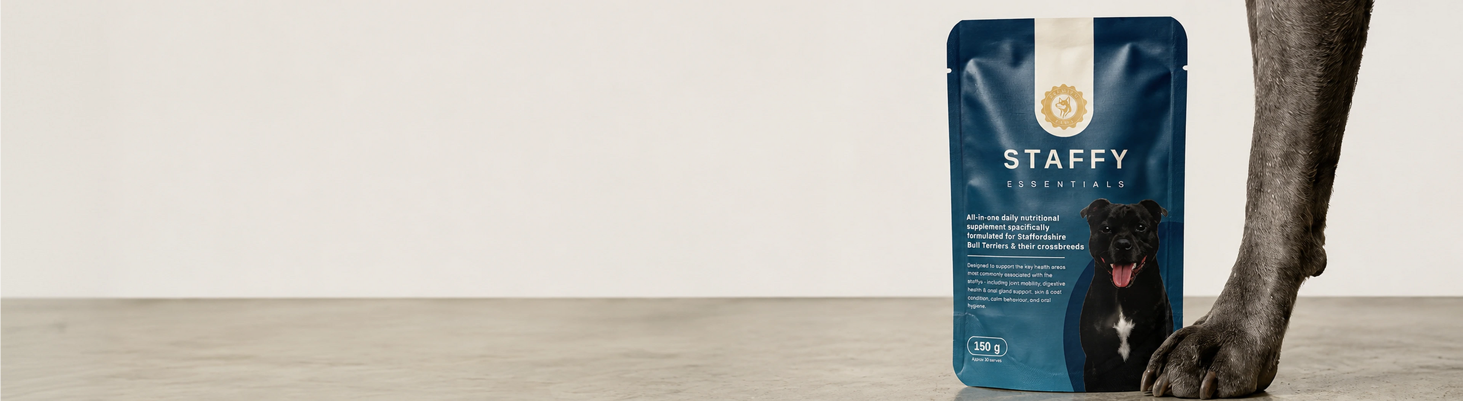 Staffy Essentials product banner