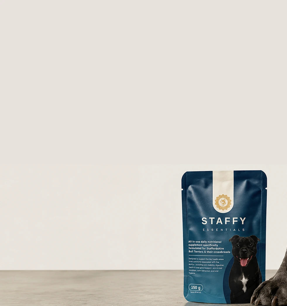 Staffy Essentials product banner